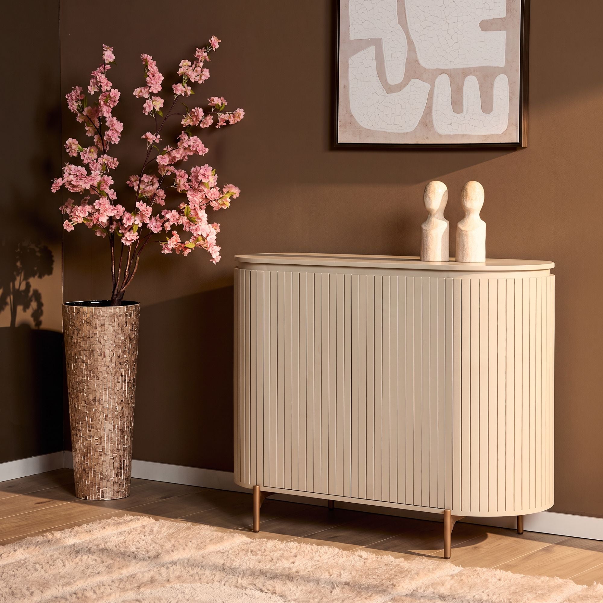 Kabinet kast Solana Zand Mangohout 115 cm