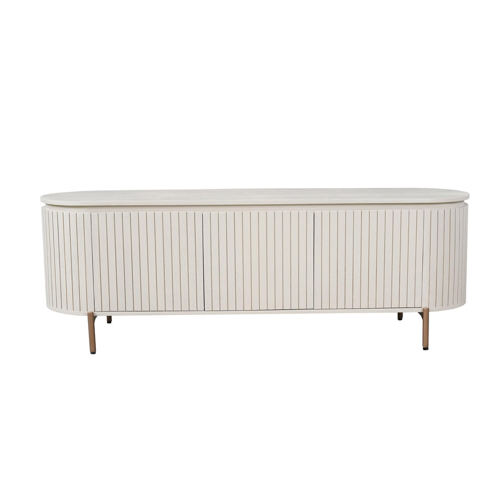 Tv meubel Solana Zand Mangohout 165 cm