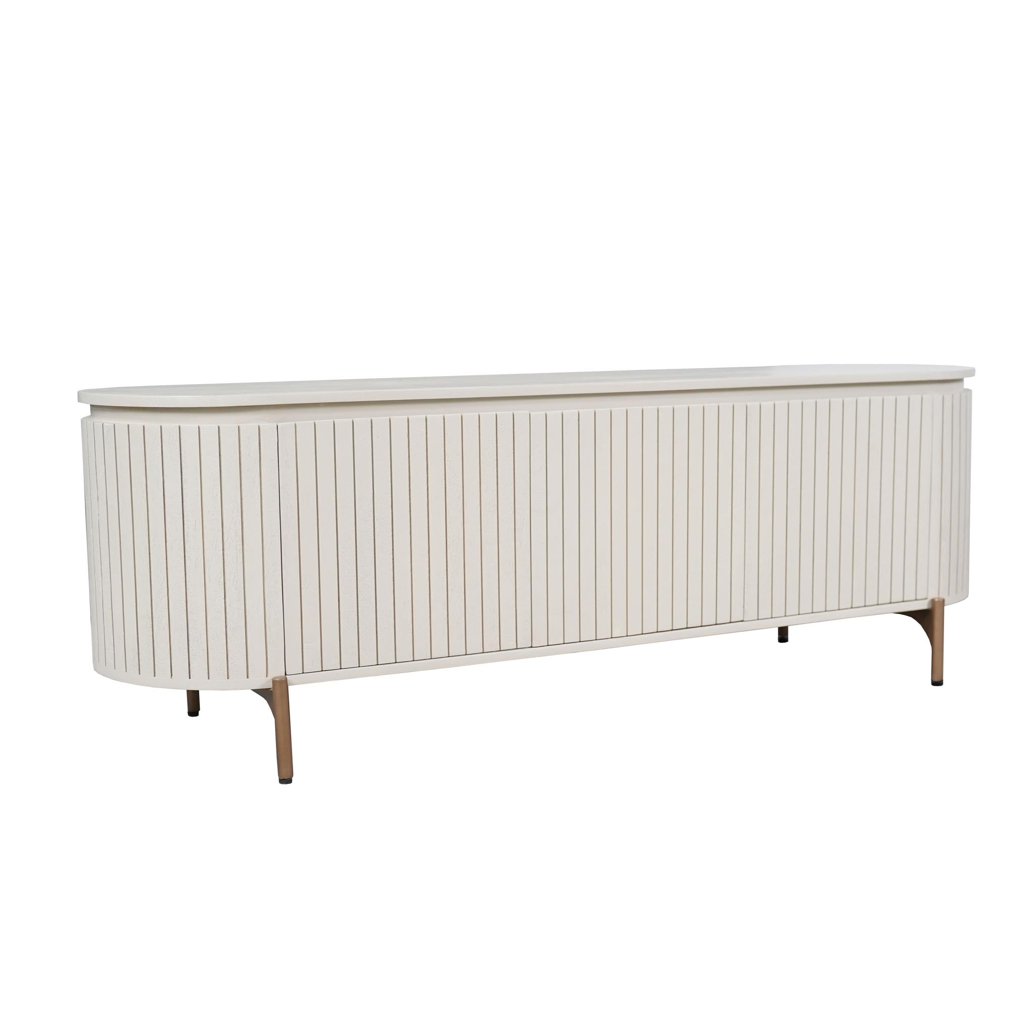 Tv meubel Solana Zand Mangohout 165 cm