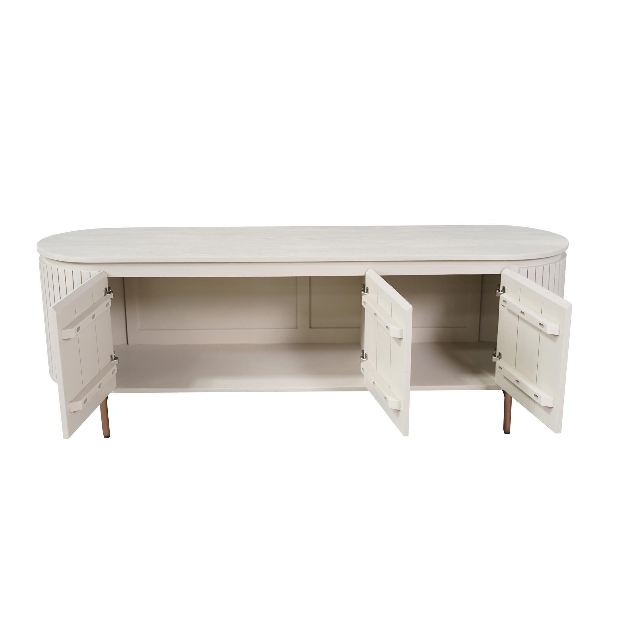 Tv meubel Solana Zand Mangohout 165 cm