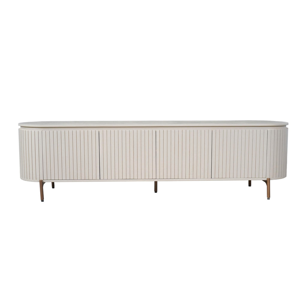 Tv meubel Solana Zand Mangohout 210 cm