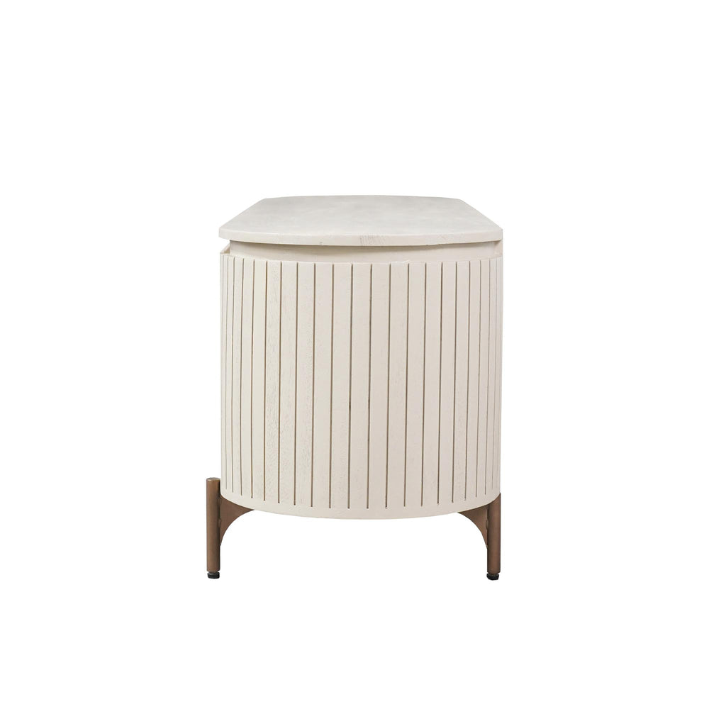 Tv meubel Solana Zand Mangohout 210 cm