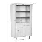 Wandkast Solana Zand Mangohout 115 cm