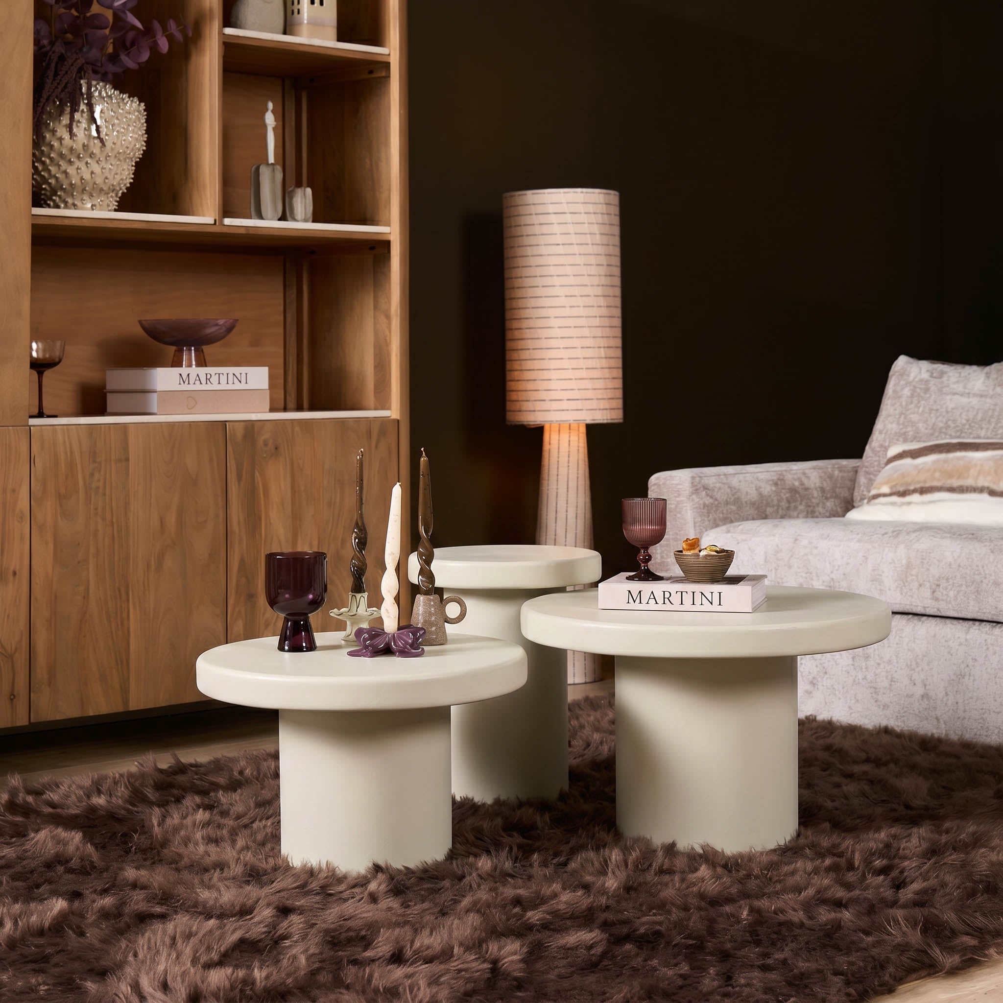 Salontafel Maya | 70 cm | Sand