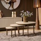Salontafel Madison Sand | 70 cm | set van 3