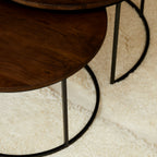 Salontafel Madison Brown | 70 cm | set van 2