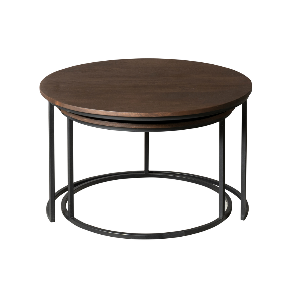Salontafel Madison Brown | 70 cm | set van 2