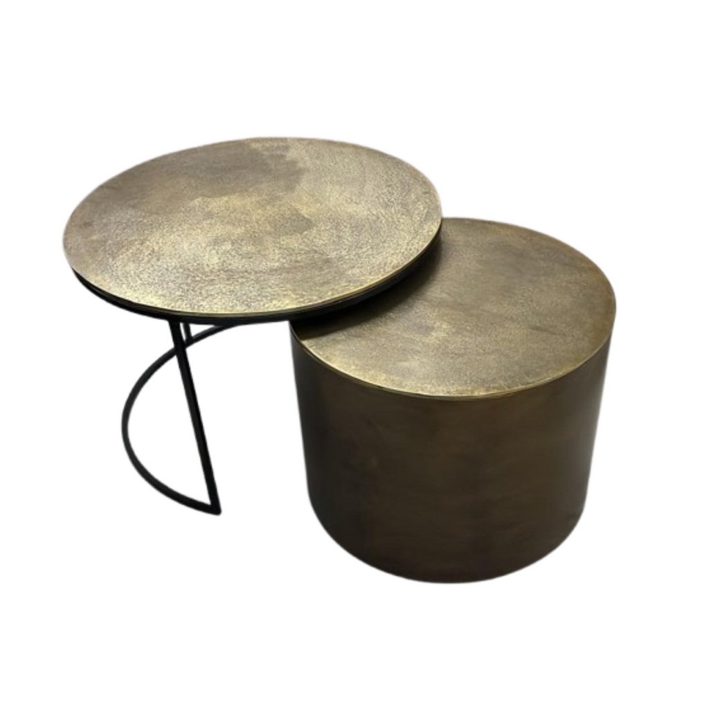 Salontafel Ziva Gold | 90 cm