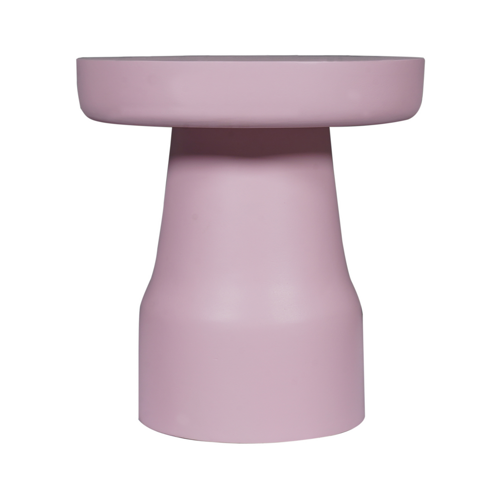 Bijzettafel Drum | Roze