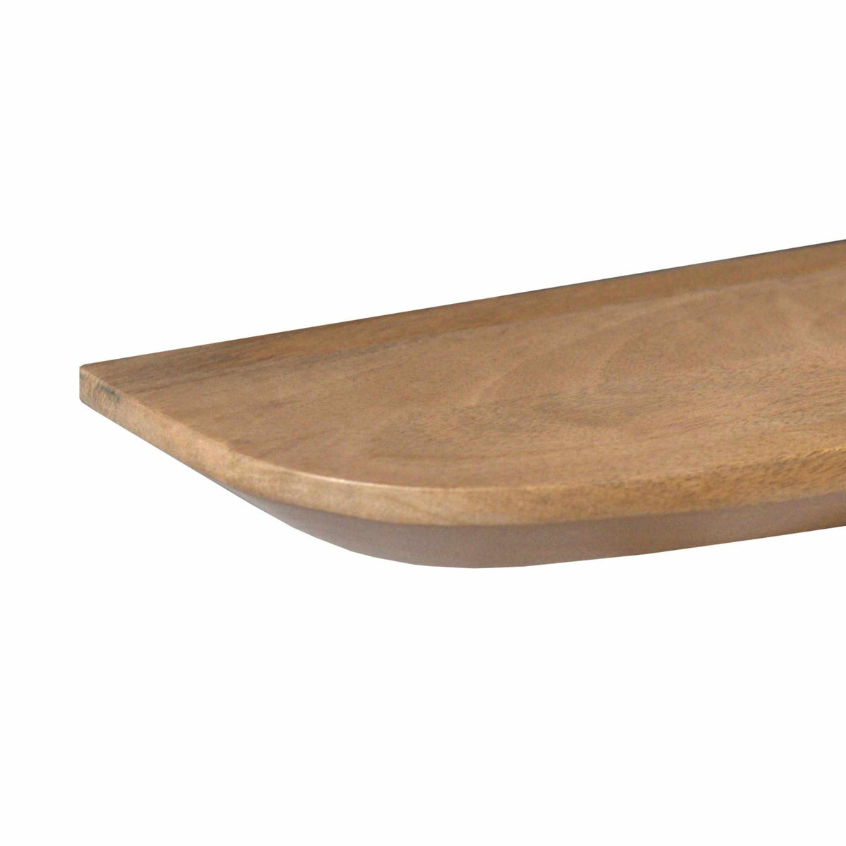 Wandplank Gusta, 60 cm, licht mangohout, set van 3