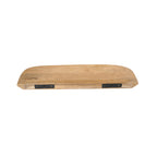 Wandplank Gusta, 60 cm, licht mangohout, set van 3
