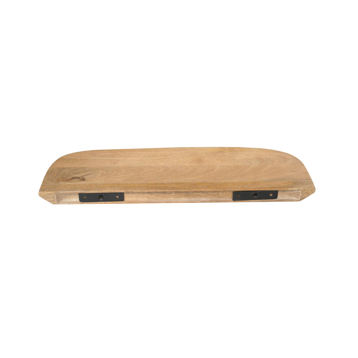 Wandplank Gusta, 60 cm, licht mangohout, set van 3