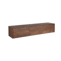 Zwevend tv meubel Vision Brown | 160 cm