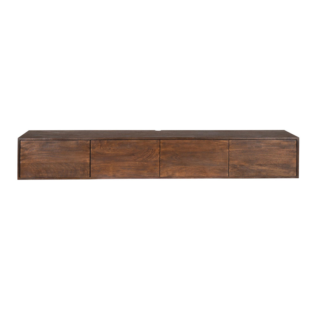 Zwevend tv meubel Vision Brown | 200 cm