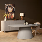 Eettafel Solana | 240 cm | Ovaal | Taupe