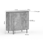 Kabinet kast Solana | 115 cm | Taupe