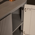 Dressoir Solana | 165 cm | Taupe