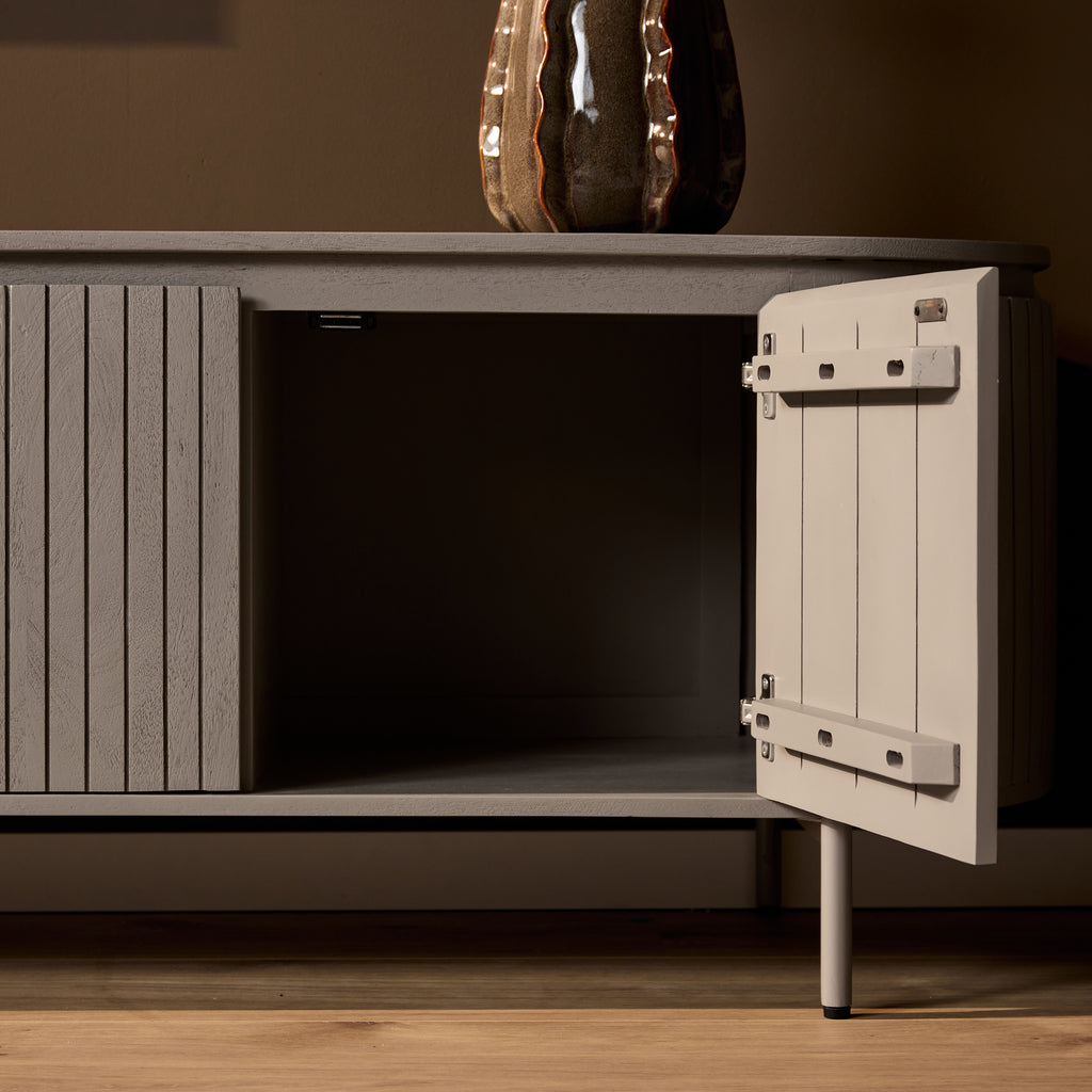 Tv meubel Solana | 210 cm |Taupe