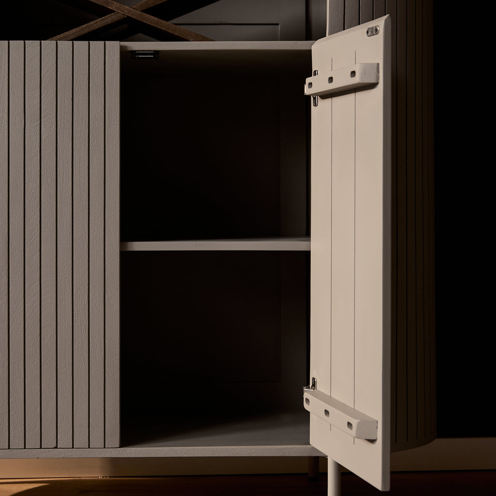Wandkast Solana | 115 cm | Taupe