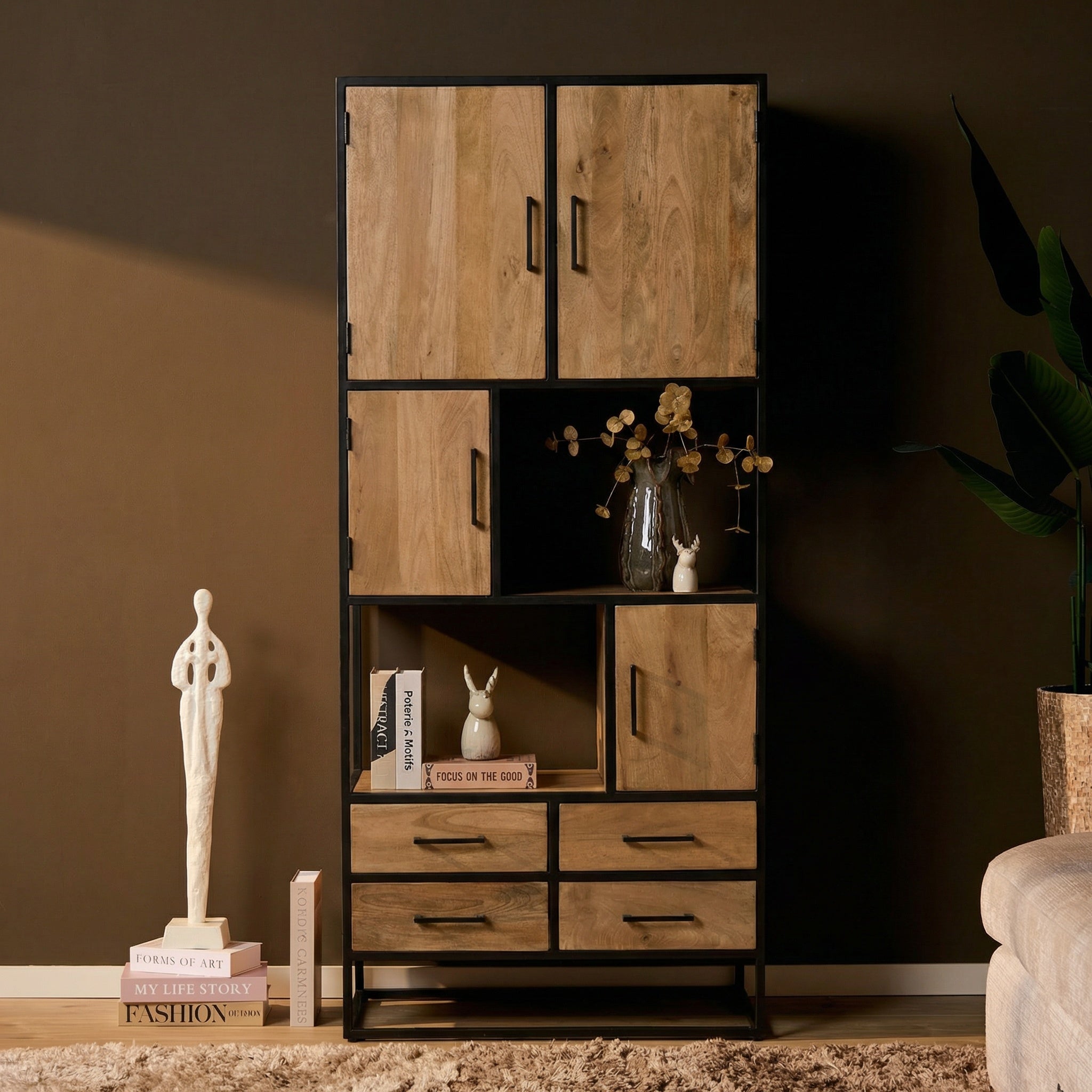 Vakkenkast Dakota | 90 cm