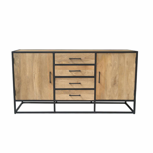 Dressoir Dakota, 165 cm, licht mangohout