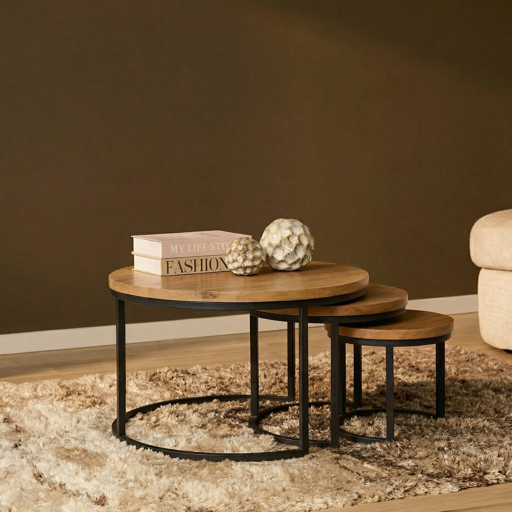 Salontafel Dakota | 70 cm | Set van 3
