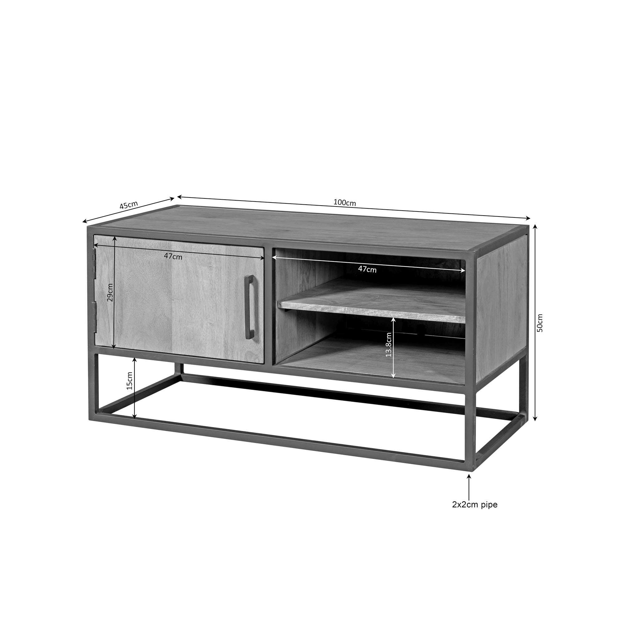 Tv meubel Dakota | 100 cm