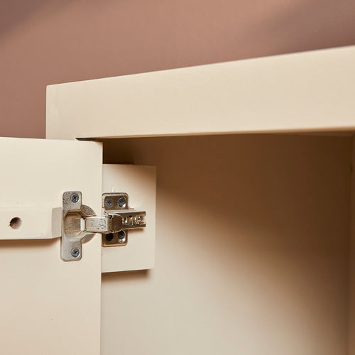 Dressoir Brussel, 150 cm, 3 deuren, zand mangohout
