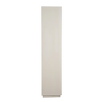 Boekenkast Brussel, 90 cm, 5 vakken en 2 deuren, zand