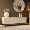 Tv-meubel Madison, 165 cm, zand mangohout