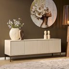 Tv-meubel Madison, 165 cm, zand mangohout