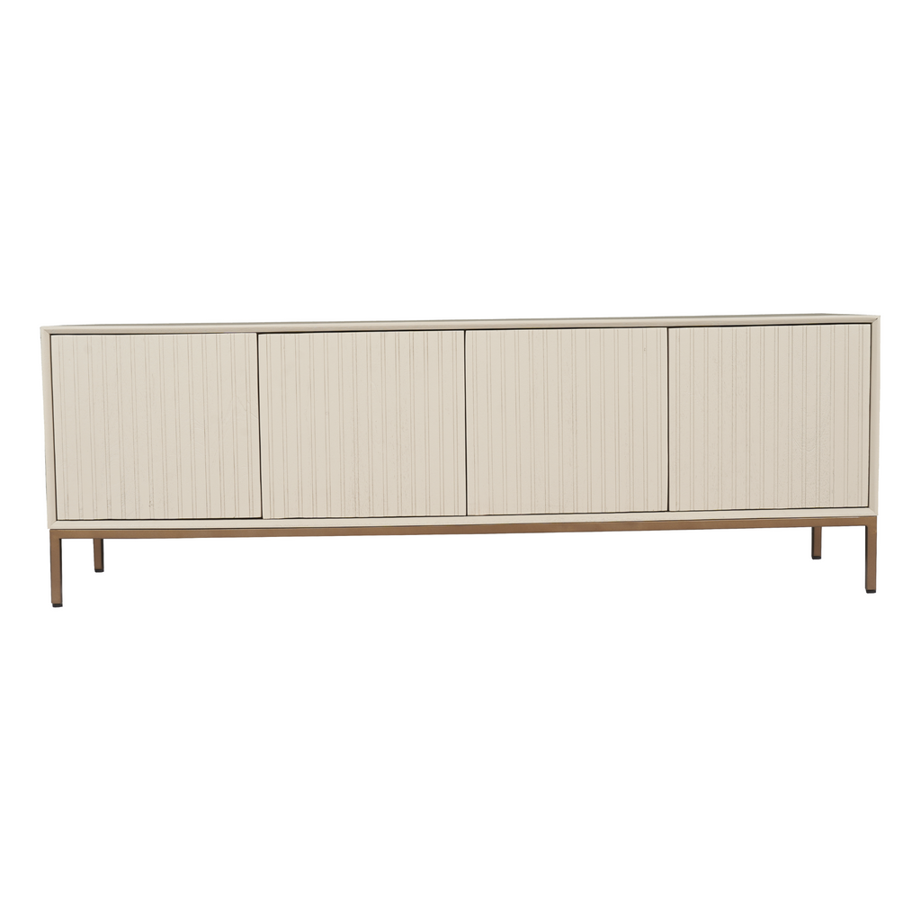 Tv-meubel Madison, 165 cm, zand mangohout