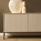 Tv-meubel Madison, 165 cm, zand mangohout