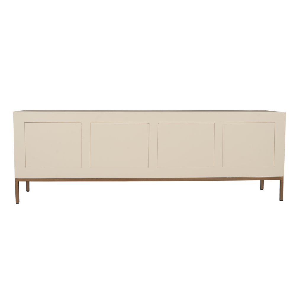 Tv-meubel Madison, 165 cm, zand mangohout