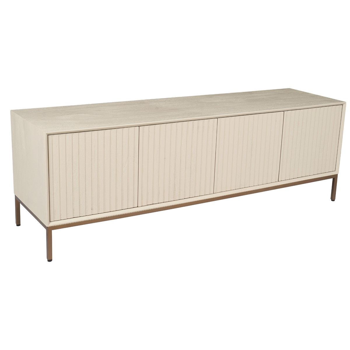 Tv-meubel Madison, 165 cm, zand mangohout