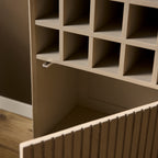 Wijnkast Madison Sand | 55 cm
