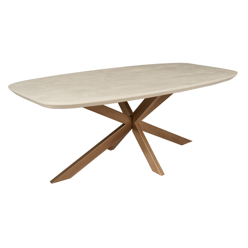 Eettafel Madison Sand | 160 cm | Deens Ovaal
