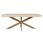 Eettafel Madison Sand | 160 cm | Deens Ovaal