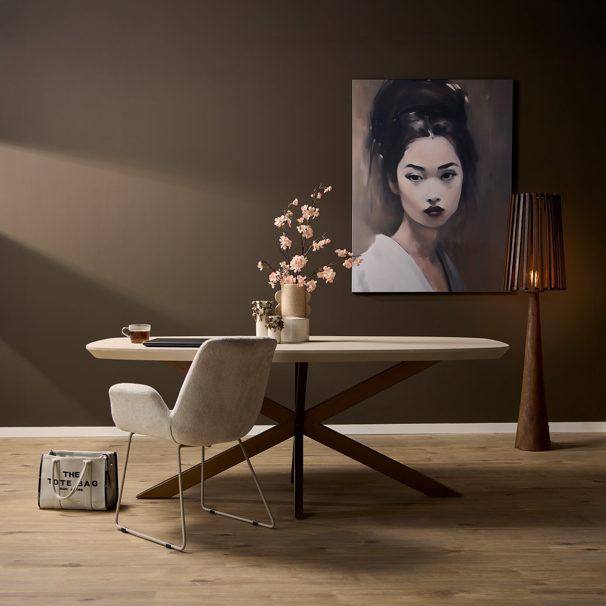 Eettafel Madison Sand | 200 cm | Deens Ovaal