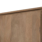 Vakkenkast XL Dallas Naturel Mangohout 160 cm