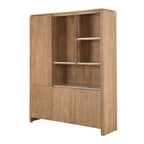 Vakkenkast XL Dallas Naturel Mangohout 160 cm