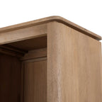Vakkenkast XL Dallas Naturel Mangohout 160 cm