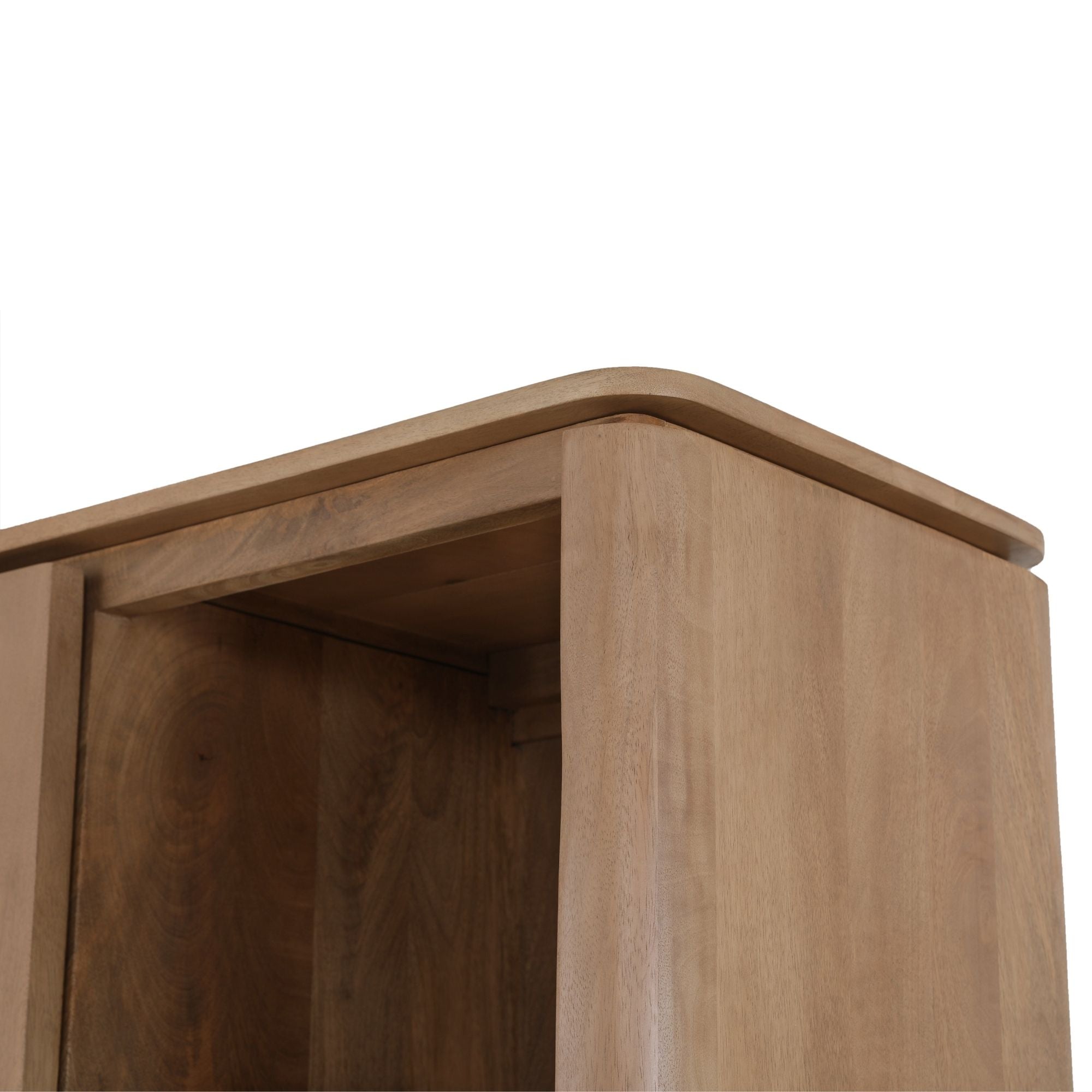 Vakkenkast Dallas Naturel Mangohout 90 cm