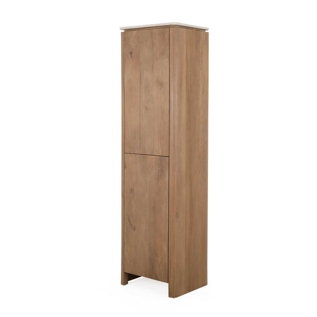 Kabinetkast Dallas Naturel Mangohout 55 cm