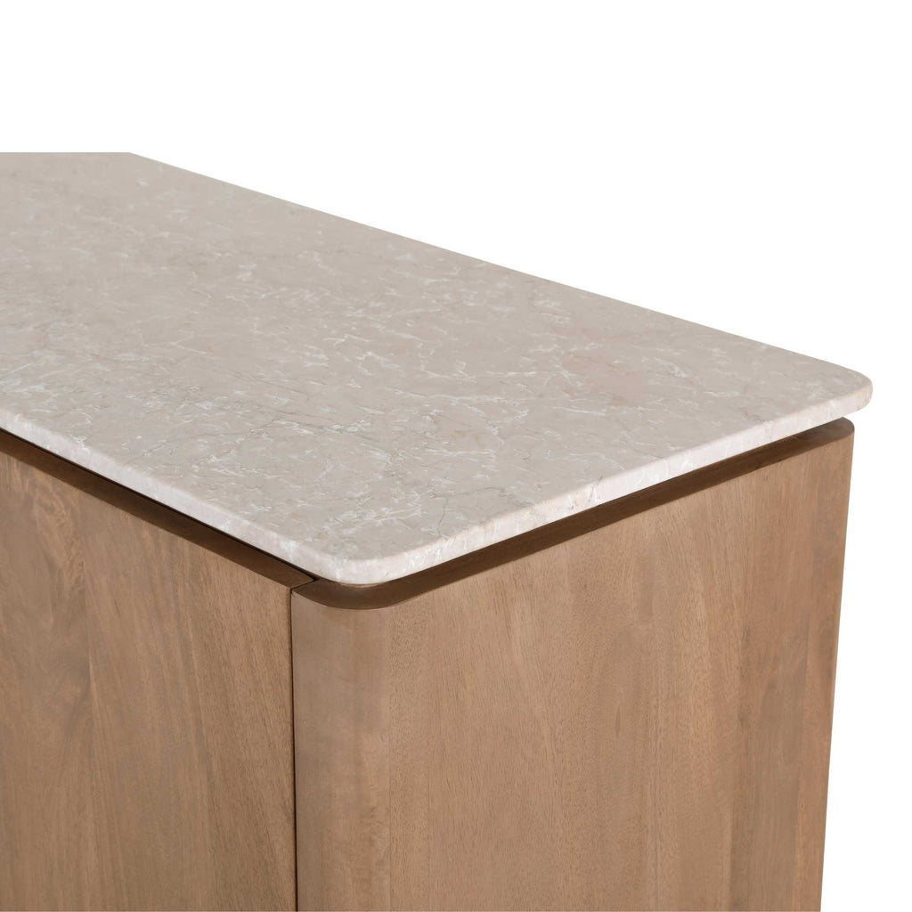 Dressoir Dallas Naturel Mangohout 165 cm