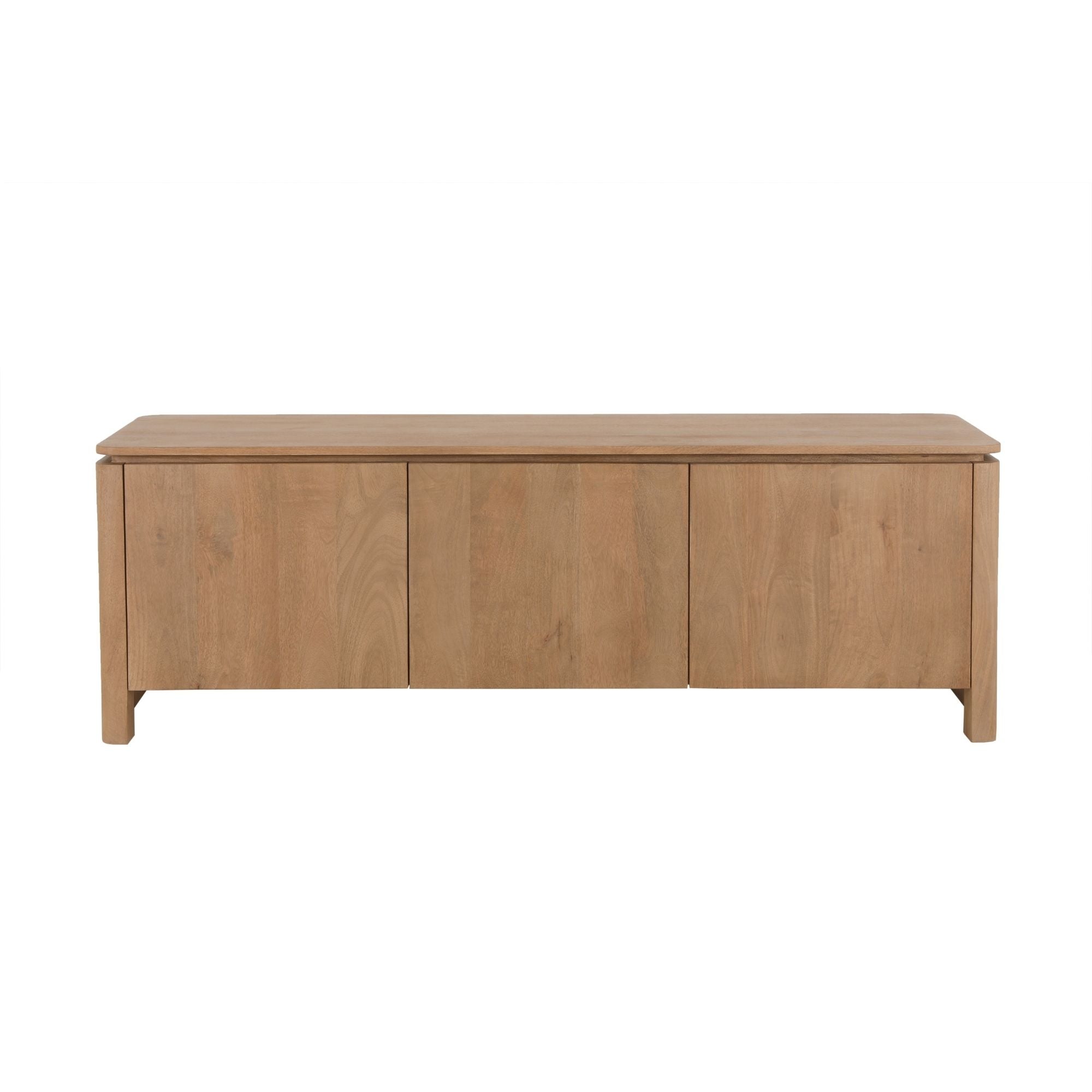 Tv meubel Dallas Naturel Mangohout 165 cm