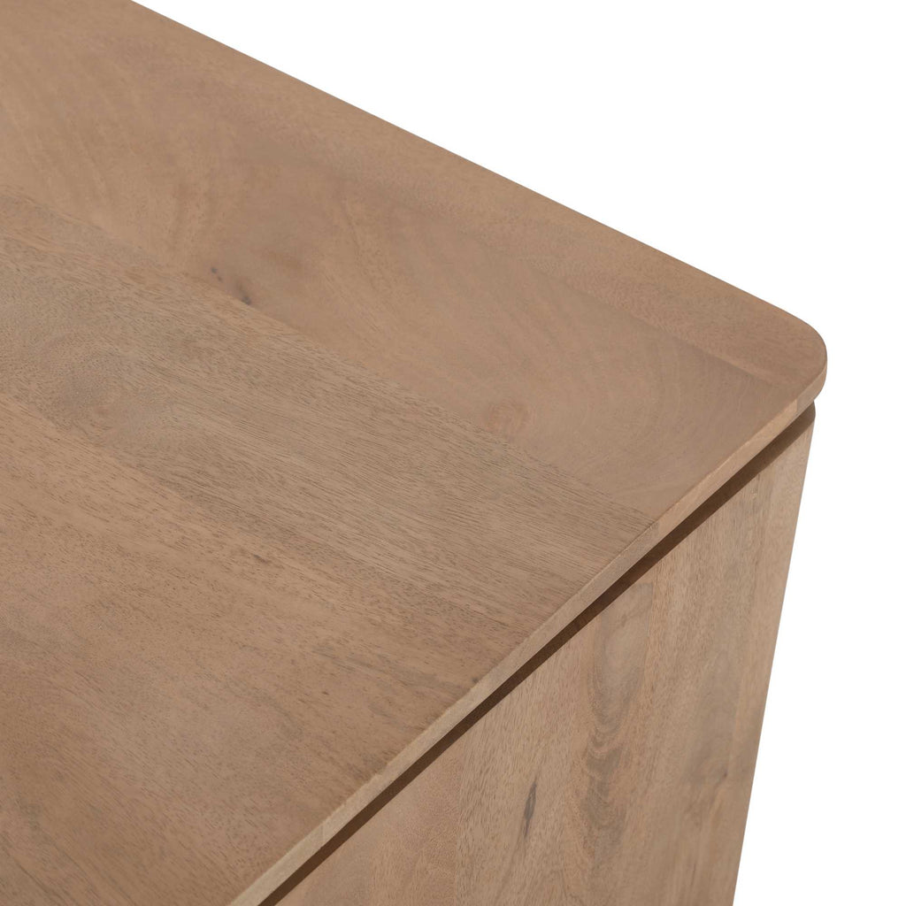 Vierkante Salontafel Dallas Naturel Mangohout 80 cm