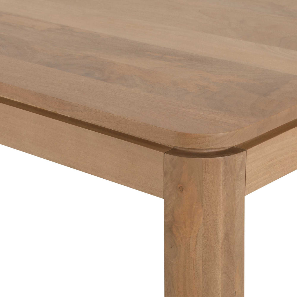 Eettafel Dallas, 200 x 100 cm, naturel mangohout