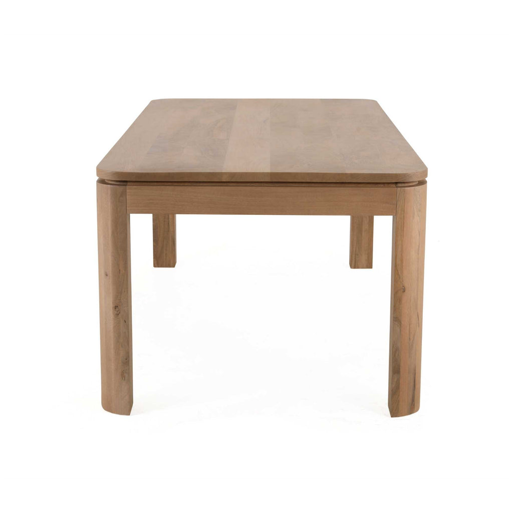 Eettafel Dallas, 200 x 100 cm, naturel mangohout
