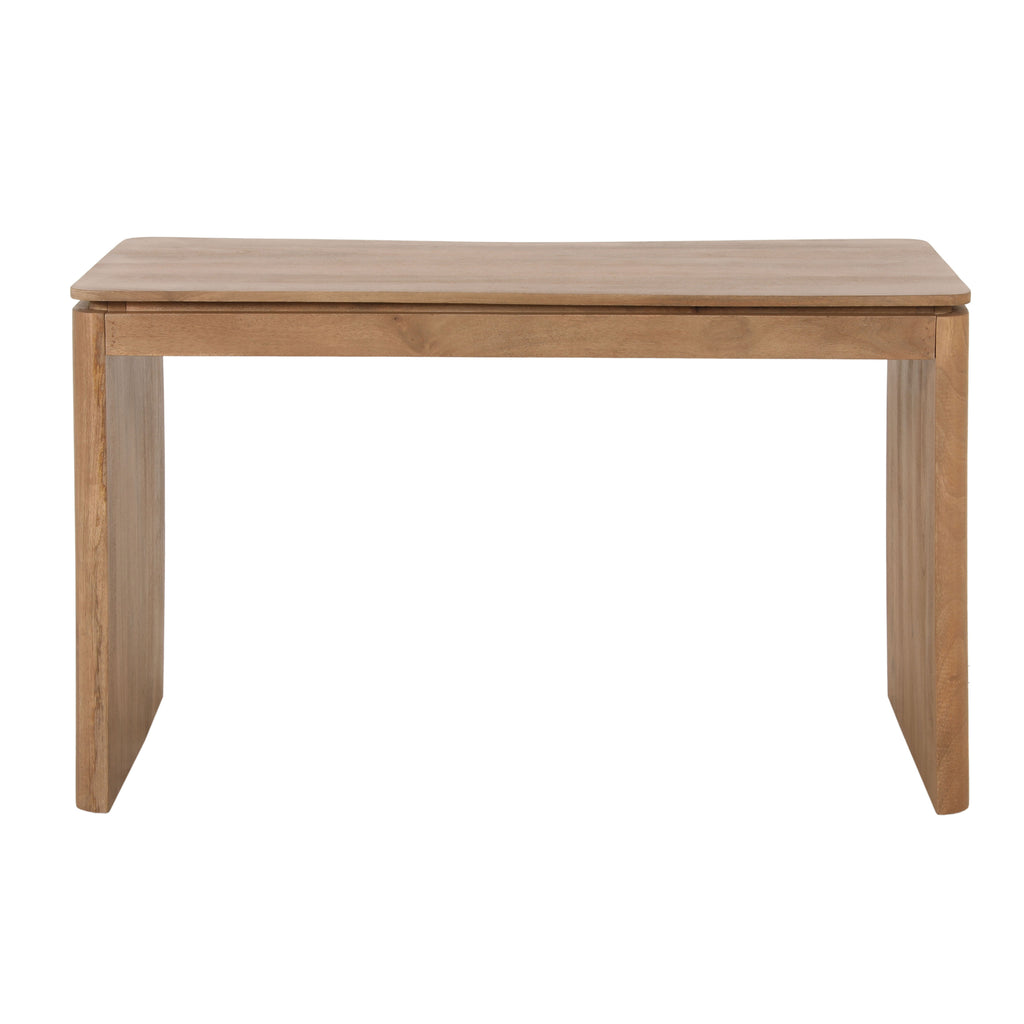 Bureau Dallas, 130 x 60 cm, naturel mangohout